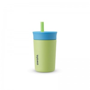Owala 12oz Kids Tumbler Stainless Steel 水筒 緑 | OOG6814ZZ