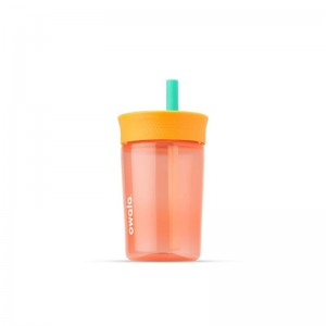 Owala 15oz Kids Tumbler Plastic 水筒 オレンジ | UDO7996QQ