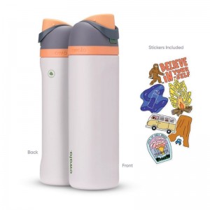 Owala 24oz FreeSip® Great American Road Trip Stainless Steel 水筒 白 | ASB8231LS