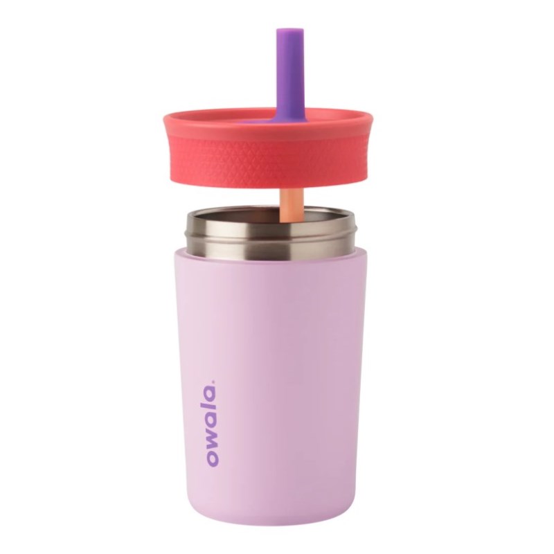 Owala 12oz Kids Tumbler Stainless Steel 水筒 紫 | KUB4326SU
