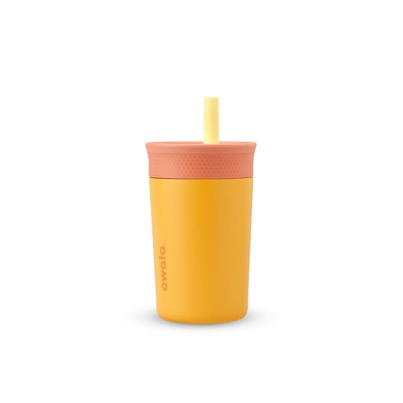Owala 12oz Kids Tumbler Stainless Steel 水筒 黄色 | STI830EY