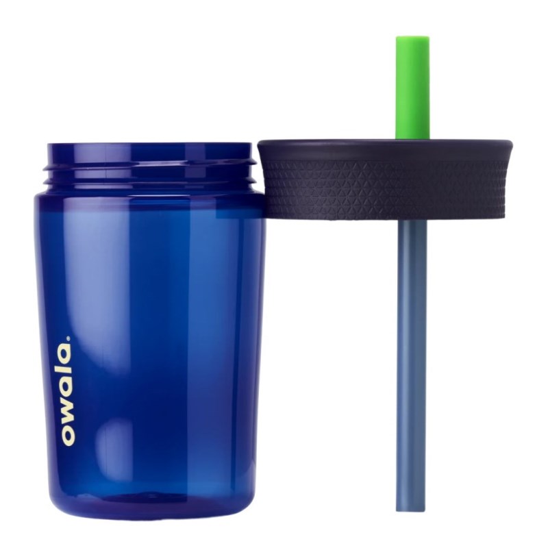 Owala 15oz Kids Tumbler Plastic 水筒 暗青 | BYY701KQ