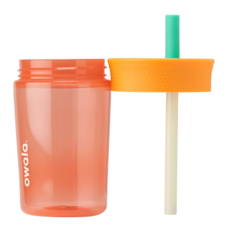 Owala 15oz Kids Tumbler Plastic 水筒 オレンジ | UDO7996QQ