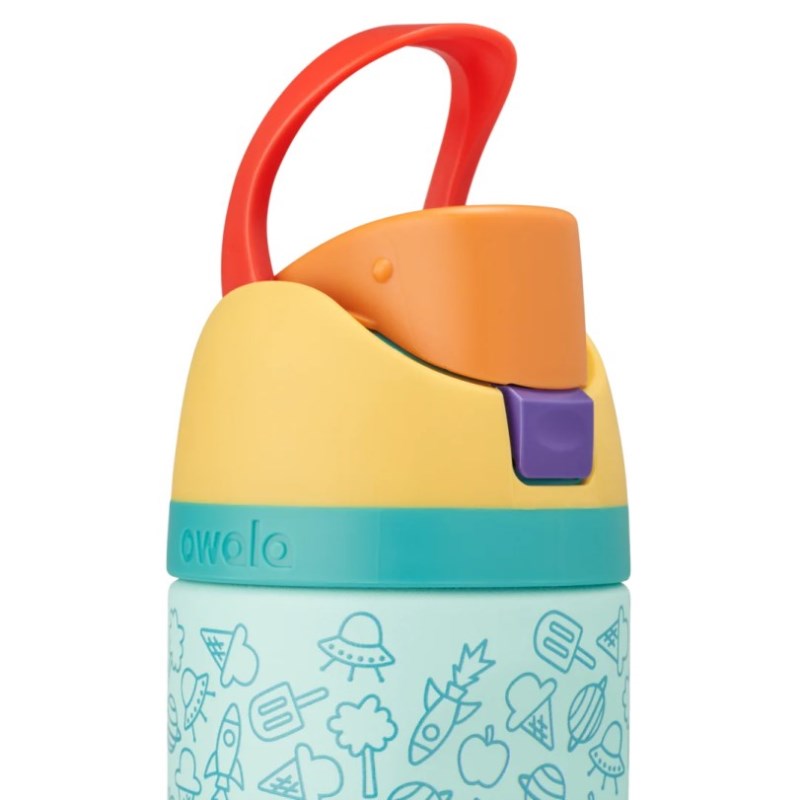 Owala 16oz FreeSip® Great American ロード Trip Stainless Steel 水筒 青 | DMU2498CO