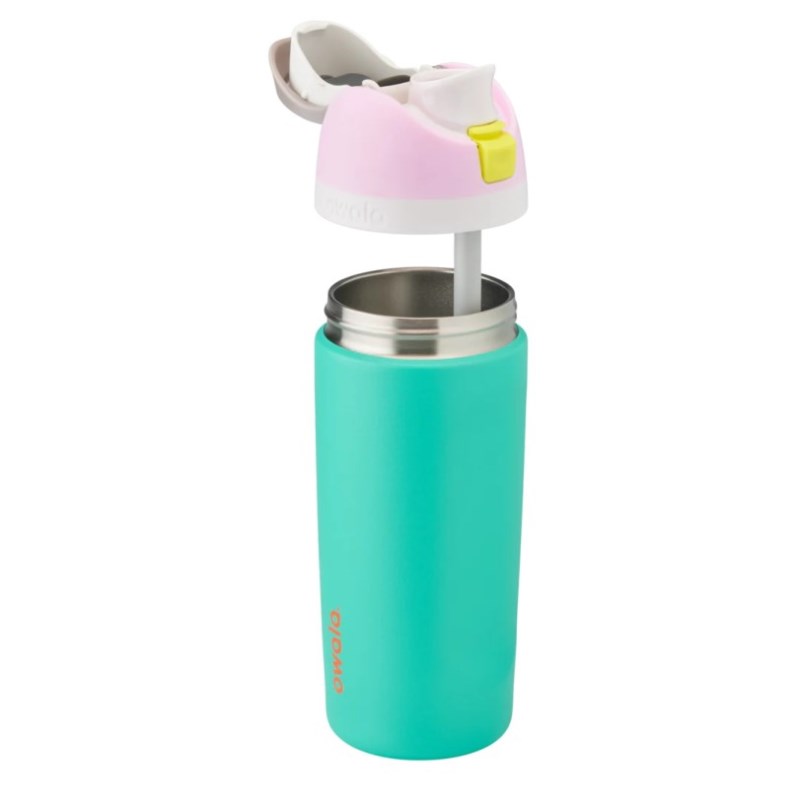 Owala 16oz Kids FreeSip® Stainless Steel 水筒 緑 | UTX2785OR