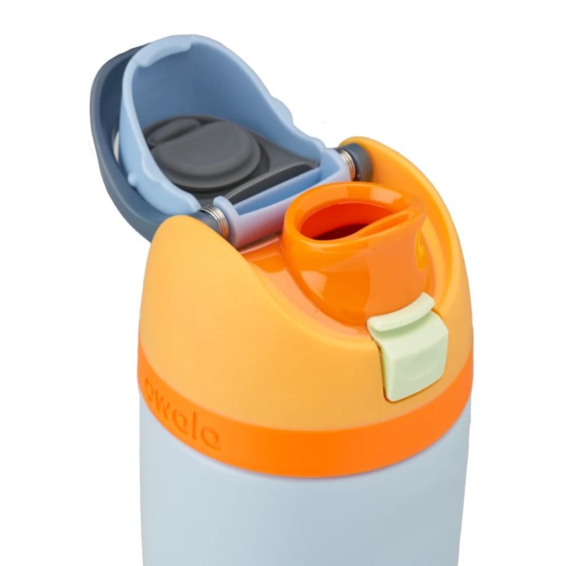 Owala 16oz Kids FreeSip® Stainless Steel 水筒 青 | JGW3599DD
