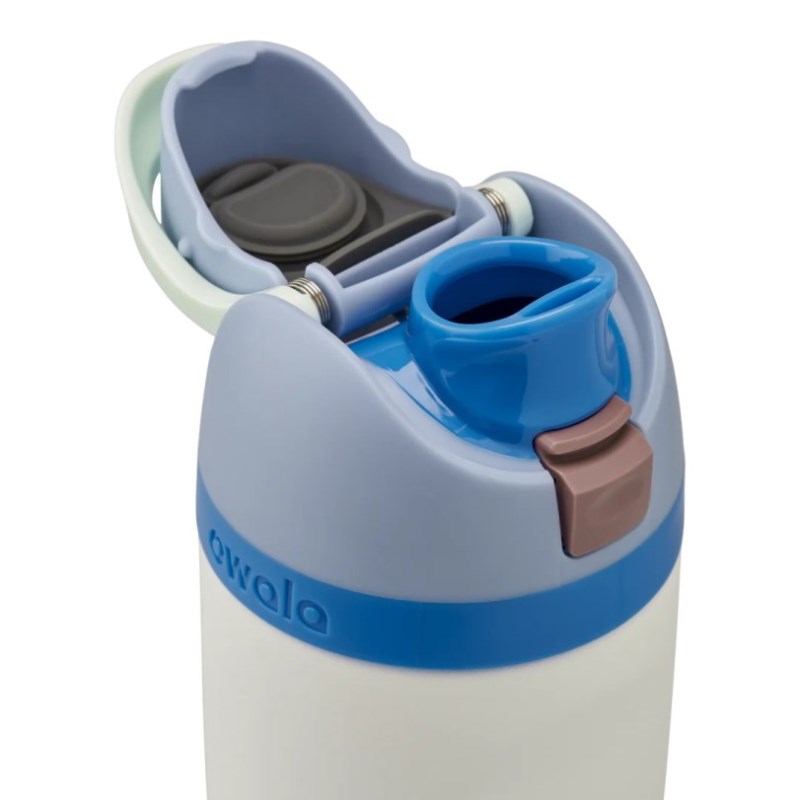 Owala 16oz Kids FreeSip® Stainless Steel 水筒 白 | YKQ9912WV
