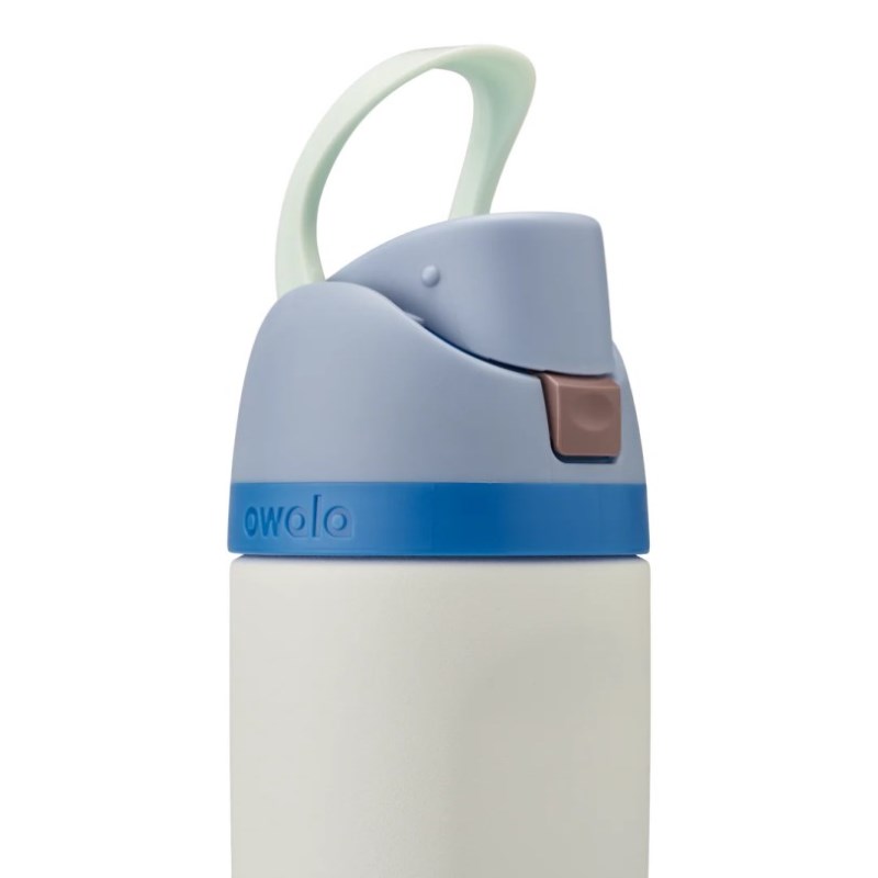 Owala 16oz Kids FreeSip® Stainless Steel 水筒 白 | YKQ9912WV