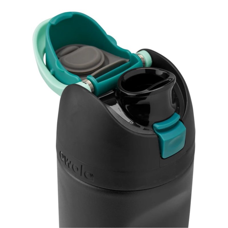 Owala 16oz Kids FreeSip® Stainless Steel 水筒 黒 | FZK6356WV