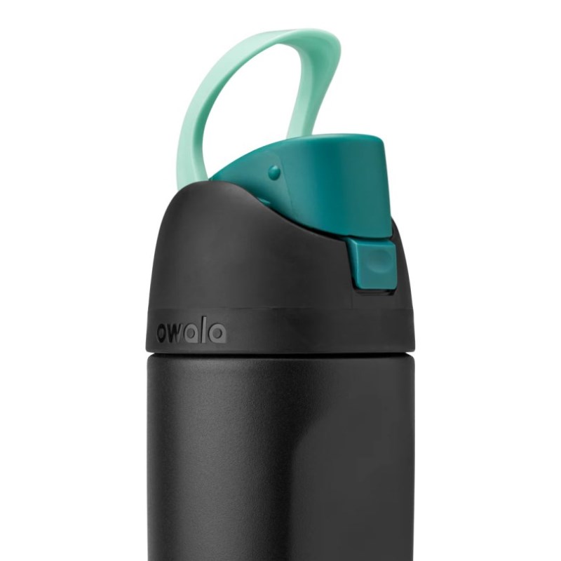 Owala 16oz Kids FreeSip® Stainless Steel 水筒 黒 | FZK6356WV