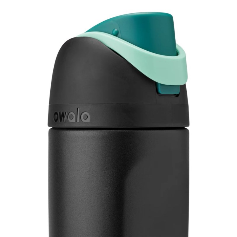 Owala 16oz Kids FreeSip® Stainless Steel 水筒 黒 | FZK6356WV