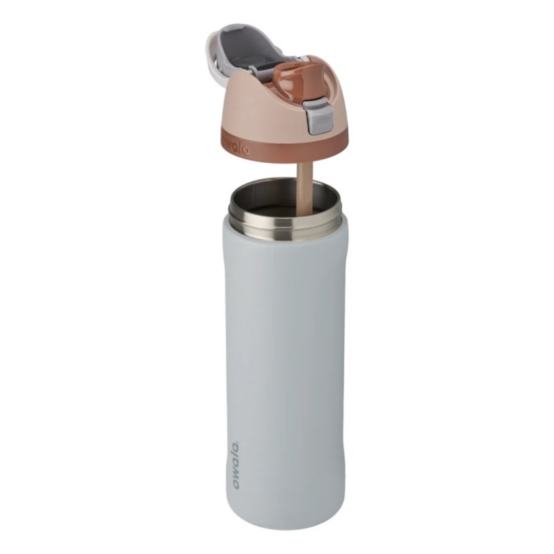 Owala 24oz FreeSip® Stainless Steel 水筒 グレー | MXQ8234CU