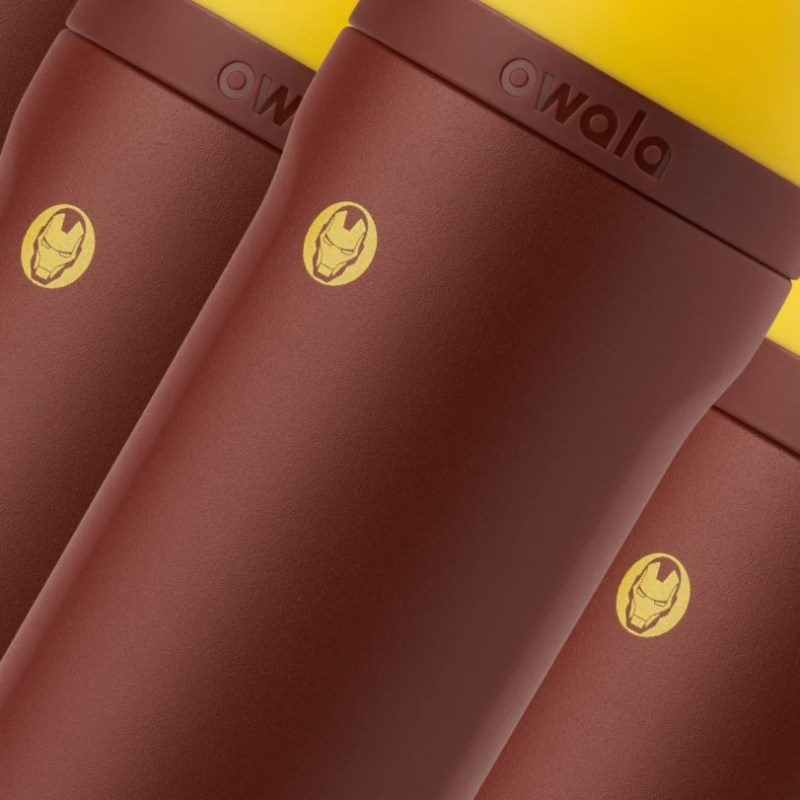 Owala 24oz Marvel Stainless Steel 水筒 ブラウン | UPZ1615LG