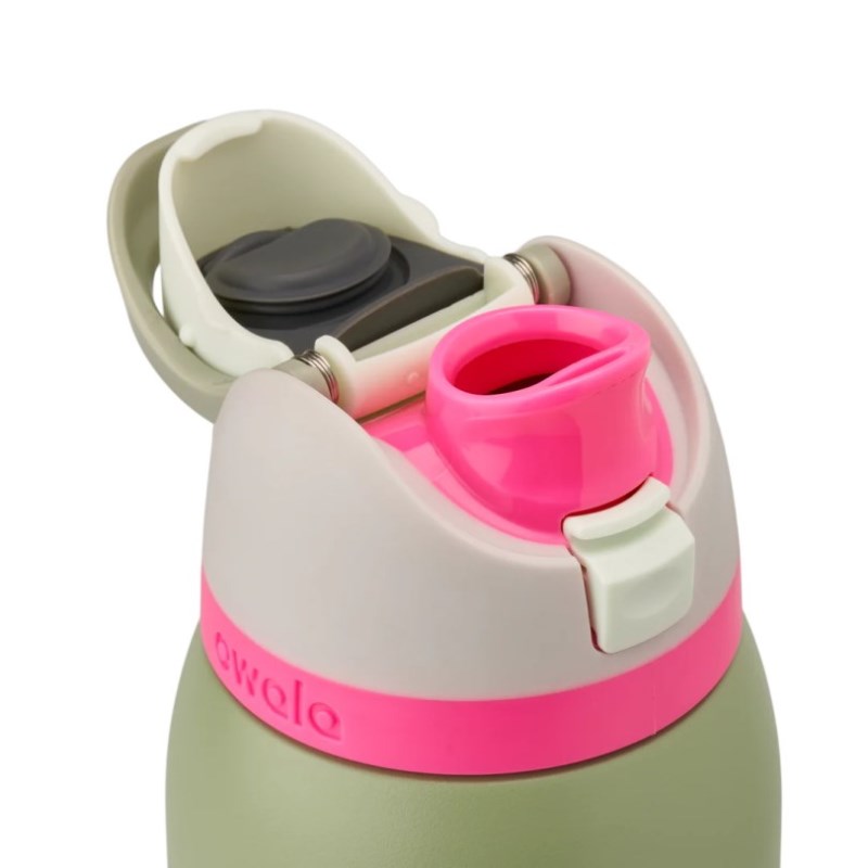 Owala 32oz FreeSip® Stainless Steel 水筒 緑 | HDU5680QM