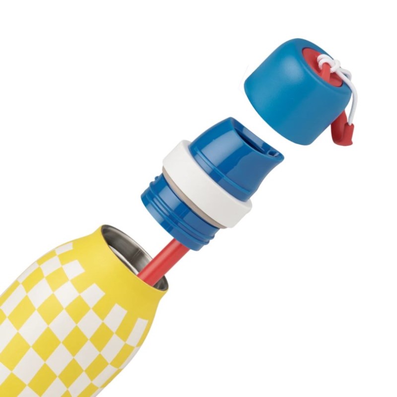 Owala Dutch Bros x Owala FreeSip® Twist 24oz Stainless Steel 水筒 黄色 白 | AAI1529WW